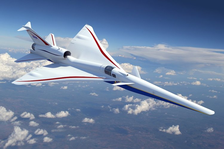 El avión supersónico del futuro de la Nasa que no hará retumbar los cielos!